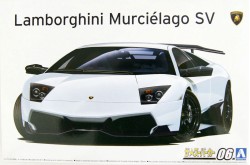 Aoshima Lamborghini Murcielago LP670-4 SV - 1/24 Scale Model Kit - AOS-59012