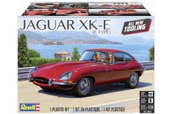 Revell Jaguar XK-E (E-Type) Coupe (New Tool) - 1/24 Scale Model Kit - 85-4509