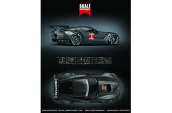 Scale Motorsport C7R Full Carbon Jacket -  1/24 Scale - 7050