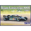 EBBRO Lotus Type  88B 1981 - 1/20 Scale Model kit