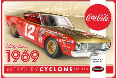 1/25 Bobby Allison 1969 Coca Cola Mercury Cyclone - POL948