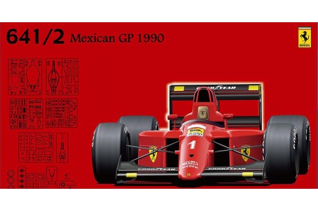 Fujimi Ferrari 641/2 Mexican GP - 1/20 Scale Model Kit - FU09214