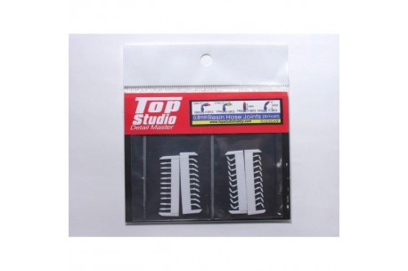 Top Studio 0.8mm resin hose joints (Small) - TD23049