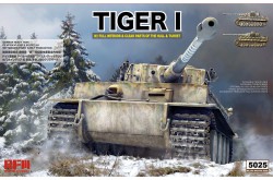 RFM Tiger I Early w/ Full Interior & Clear Parts - 1/35 Scale Model Kit
