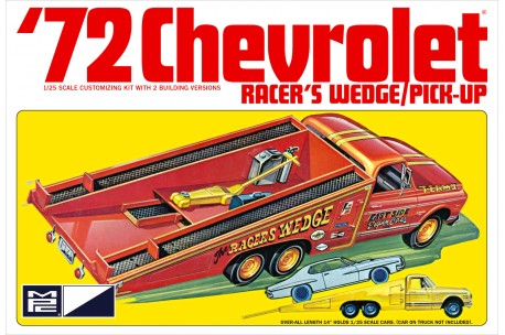 MPC 1972 Chevy Racer's Wedge Pick Up - 1/25 Scale Model Kit - MPC 885