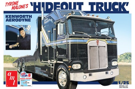 AMT Hideout Transporter Kenworth (Tyrone Malone) - 1/25 Scale Model Kit - AMT 1158