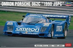 Hasegawa Omron Porsche 962C "1990 JSPC" - 1/24 Scale Model Kit