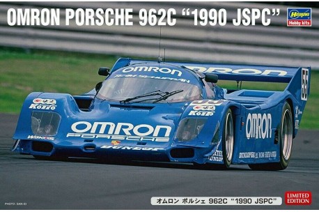 Hasegawa Omron Porsche 962C "1990 JSPC" - 1/24 Scale Model Kit - HSG-20461