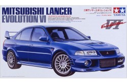 Tamiya Mitsubishi Lancer Evolution Vi - 1/24 Scale Model Kit
