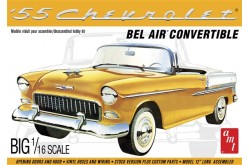 AMT 1955 Chevy Bel Air Convertible - 1/16 Scale Model Kit - AMT 1134