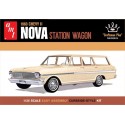AMT 1963 Chevy II Nova Station Wagon "Craftsman Plus" Series- 1/25 Scale Model Kit