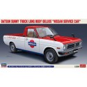 Hasegawa Nissan Sunny Truck Long Body Deluxe "Nissan Car Service" - 1/24 Scale Model Kit