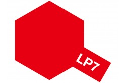 Tamiya Lacquer LP-7 Pure Red - 10ml Jar - 82107