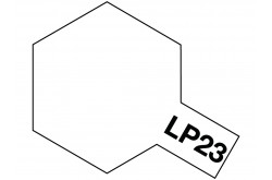 Tamiya Lacquer LP-23 Flat Clear - 10ml Jar - 82123