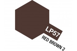 Tamiya Lacquer LP-57 Red Brown 2 - 10ml Jar