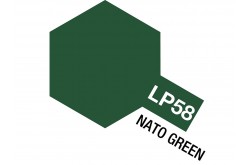 Tamiya Lacquer LP-58 Nato Green - 10ml Jar