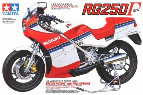 Tamiya Suzuki RG250 W/ Full Options KT - 1/12 Scale Model Kit