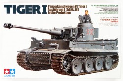 Tamiya German Tiger (Early) - 1/35 Scale Model Kit