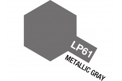 Tamiya Lacquer LP-61 Metallic Gray - 10ml Jar