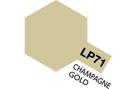 Tamiya Lacquer LP-71 Champagne Gold - 10ml Jar
