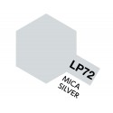 Tamiya Lacquer LP-72 Mica Silver - 10ml Jar
