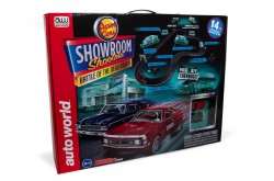 Auto World 14' Showroom Shootout * Battle of the Dealerships  - HO Slot Car Set