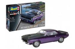  Revell of Germany '70 Plymouth AAR Cuda  - 1/25 Scale Model Kit