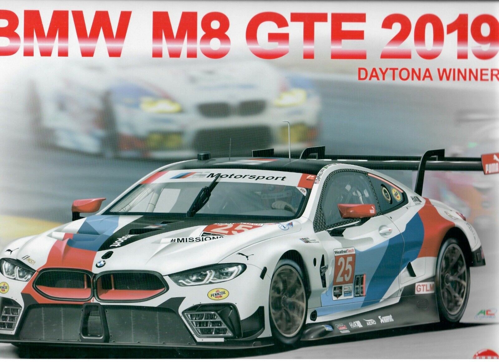 Platz NuNu Platz NuNu BMW M8 GTE 2019 Daytona Winner Race Car - 1