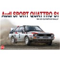 Platz NuNu Audi Sport Quattro S1 ‘86 US Olympus Rally - 1/24 Scale Model Kit