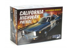 MPC 1978 Dodge Monaco California Highway Patrol - 1/25 Scale Model Kit