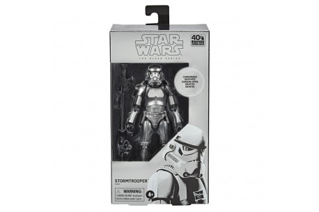 Hasbro Star Wars The Black Series Carbonized Collection Stormtrooper Toy 6-Inch-Scale Star Wars: The Empire Strikes Back Figure
