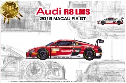 Platz NuNu Audi HONG KONG R8 2015 MACAU GT - 1/24 Scale Model Kit