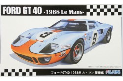 Fujimi RS-97 Ford GT40 1968 Le Mans - 1/24 Scale Model Kit | 12604