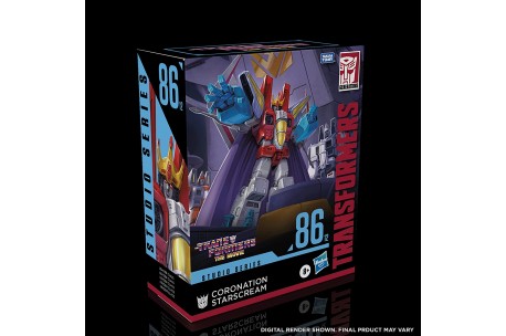Transformers Studio Series 86 Leader Class Coronation Starscream - HAS-3201