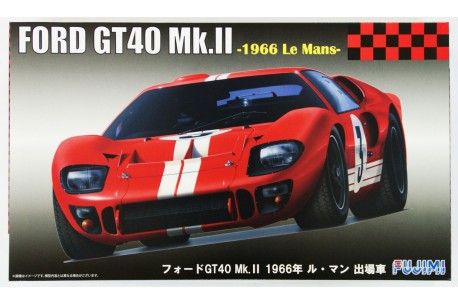 Fujimi RS-51 Ford GT40 Mk.II 1966 Le Mans - 1/24 Scale Model Kit