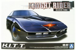 Aoshima Knight Rider - Knight 2000 K.I.T.T Season III - 1/24 Scale Model Kit