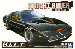 Aoshima Knight Rider - Knight 2000 K.I.T.T. Season I - 1/24 Scale Model Kit