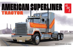 AMT American Superliner Semi Tractor 1/24 Scale Model Kit - 1235