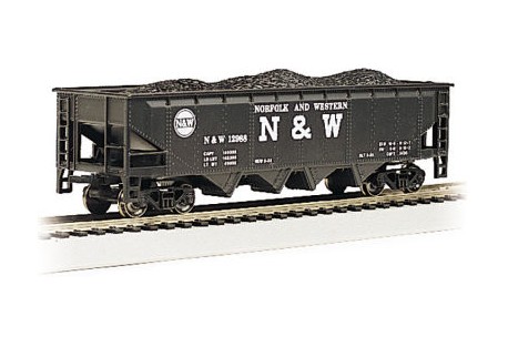 Bachmann Norfolk & Western - 40' Hopper - HO Scale Model Train