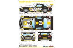 S.K. Decals Mercedes-AMG SLS GT3 Macau GT Cup 13 No.36  - 1/24 Scale