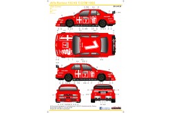 S.K. Decals Alfa Romeo 155 V6 TI DTM 1993 Decals (Tamiya) - 1/24 Scale - SK-24128