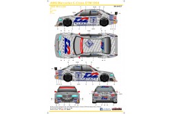 S.K. Decals AMG Mercedes C-Class DTM D2 Decals (Tamiya) - 1/24 Scale - SK-24127