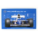 Fujimi GP24 Williams FW16 Renault (San Marino GP/ Brazilian GP/ Pacific GP) - 1/20 Scale Model Kit