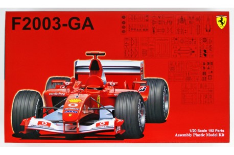 Fujimi GP23 092096 Ferrari F2003-GA (Japan Italy Monaco Spain GP) - 1/20 Scale Model Kit