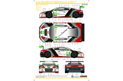 S.K. Decals Audi R8 LMS GT3 IMSA Daytona 24H 17 No.23 Alex Job Racing (NuNu) - 1/24 Scale - SK-24120
