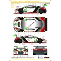S.K. Decals Audi R8 LMS GT3 IMSA Daytona 24H 17 No.23 Alex Job Racing (NuNu) - 1/24 Scale