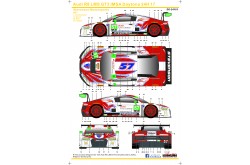 S.K. Decals Audi R8 LMS GT3 IMSA Daytona 24H 17 No.57 Stevenson Motorsports (NuNu) - 1/24 Scale - SK-24119