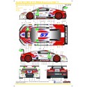S.K. Decals Audi R8 LMS GT3 IMSA Daytona 24H 17 No.57 Stevenson Motorsports (NuNu) - 1/24 Scale