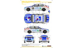 S.K. Decals BMW 320i E46 Macau Guai 2002 Park Shop Decals - Team Carly Motors (NuNu)  - 1/24 Scale
