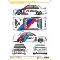 S.K. Decals BMW M3 E30 Macau Cup 1991 No. 21 Decals - 1/24 Scale